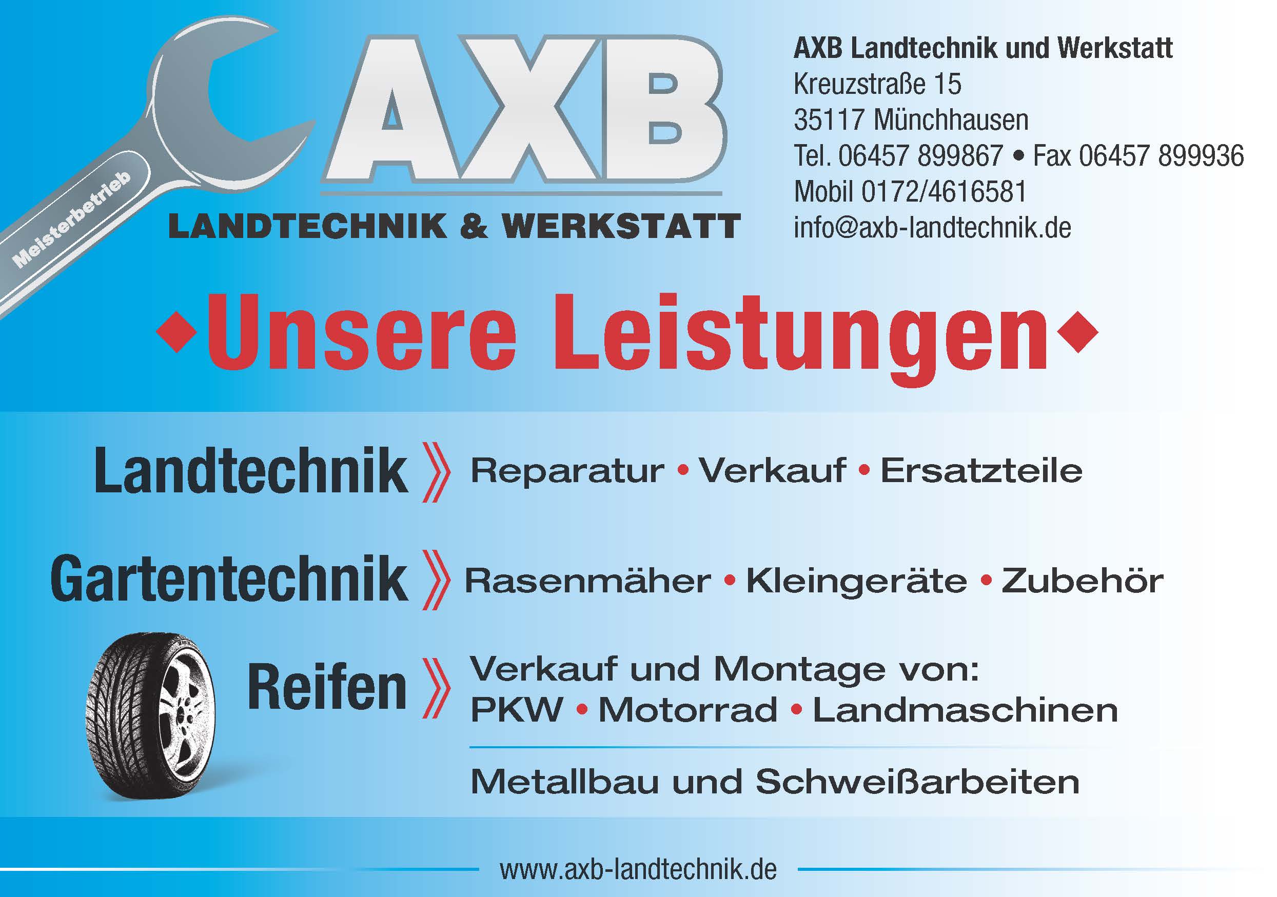AXB Plakat